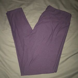 Tc Lularoe leggings purple